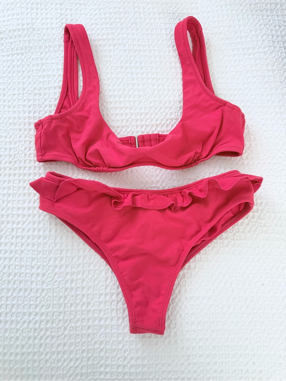Montce Cherry Kaia Bikini Top in Cherry - Picture 3 of 6